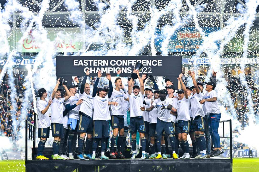 Get your Philadelphia Union 2022 Eastern Conference champions gear